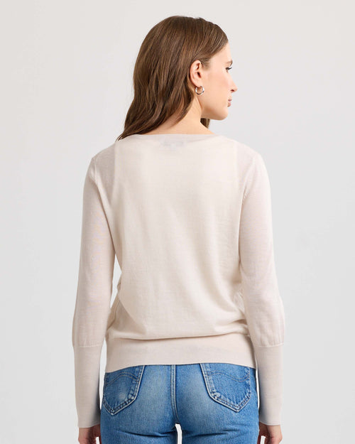 Worsted Cashmere Long Sleeve Tee