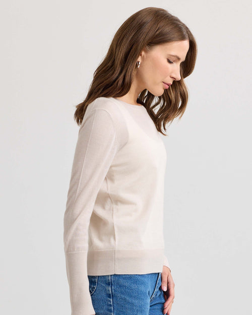 Worsted Cashmere Long Sleeve Tee