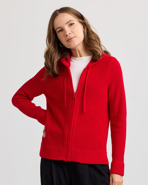 Cotton Fisherman Hoodie