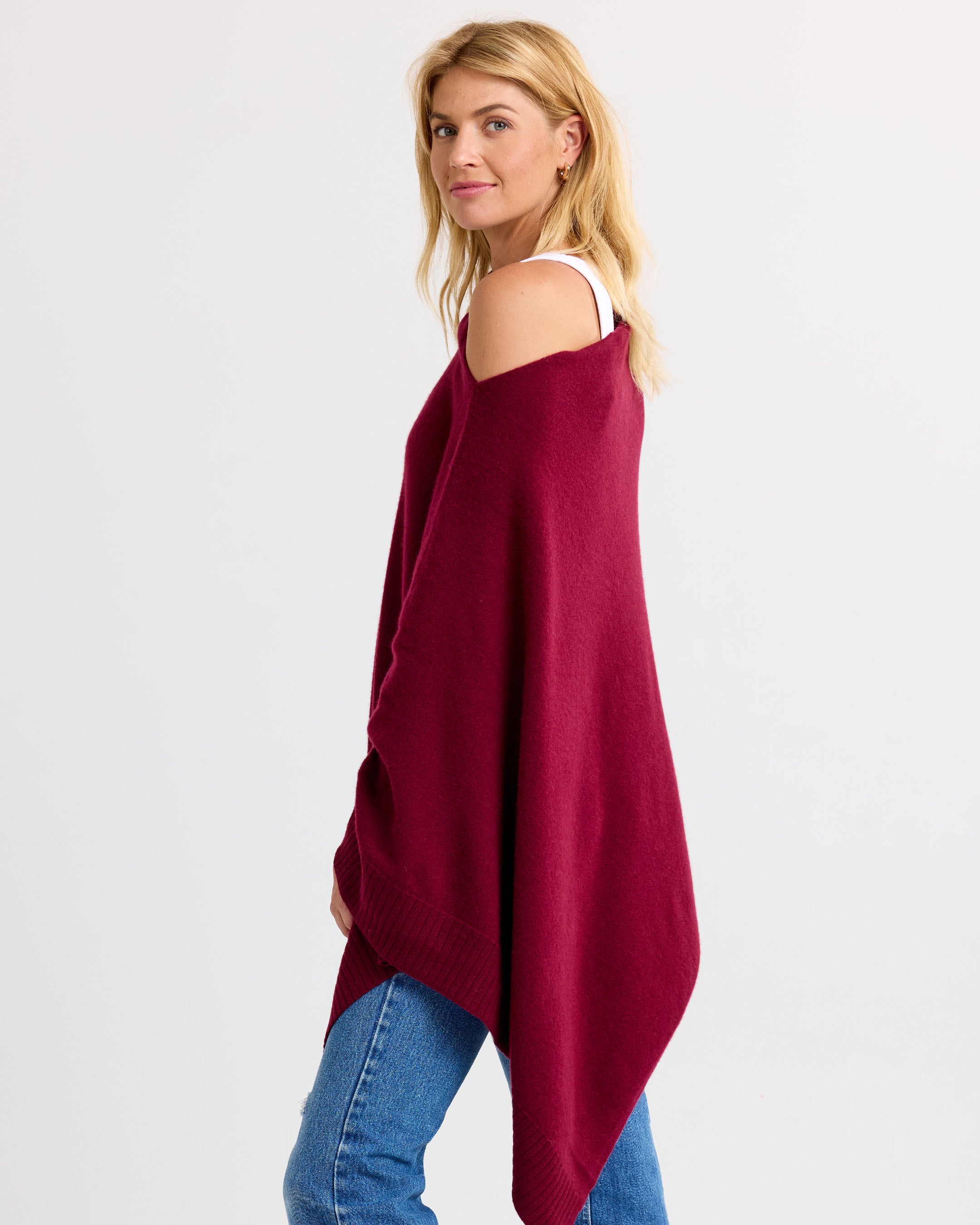 Cashmere Poncho
