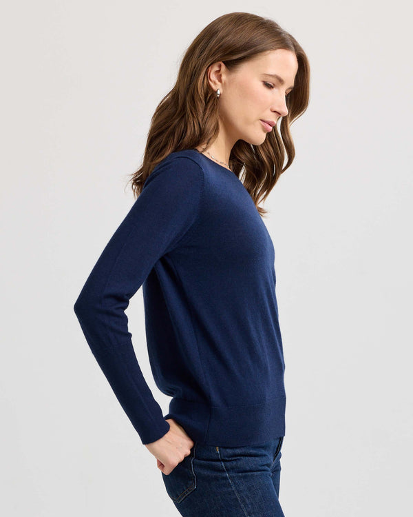 Worsted Cashmere Long Sleeve Tee