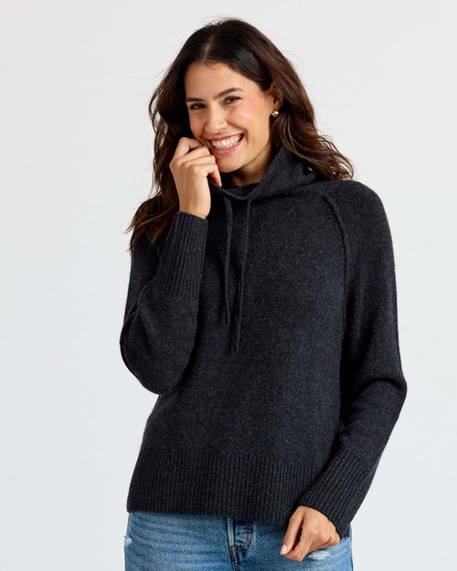 Cashmere Drawstring Funnel
