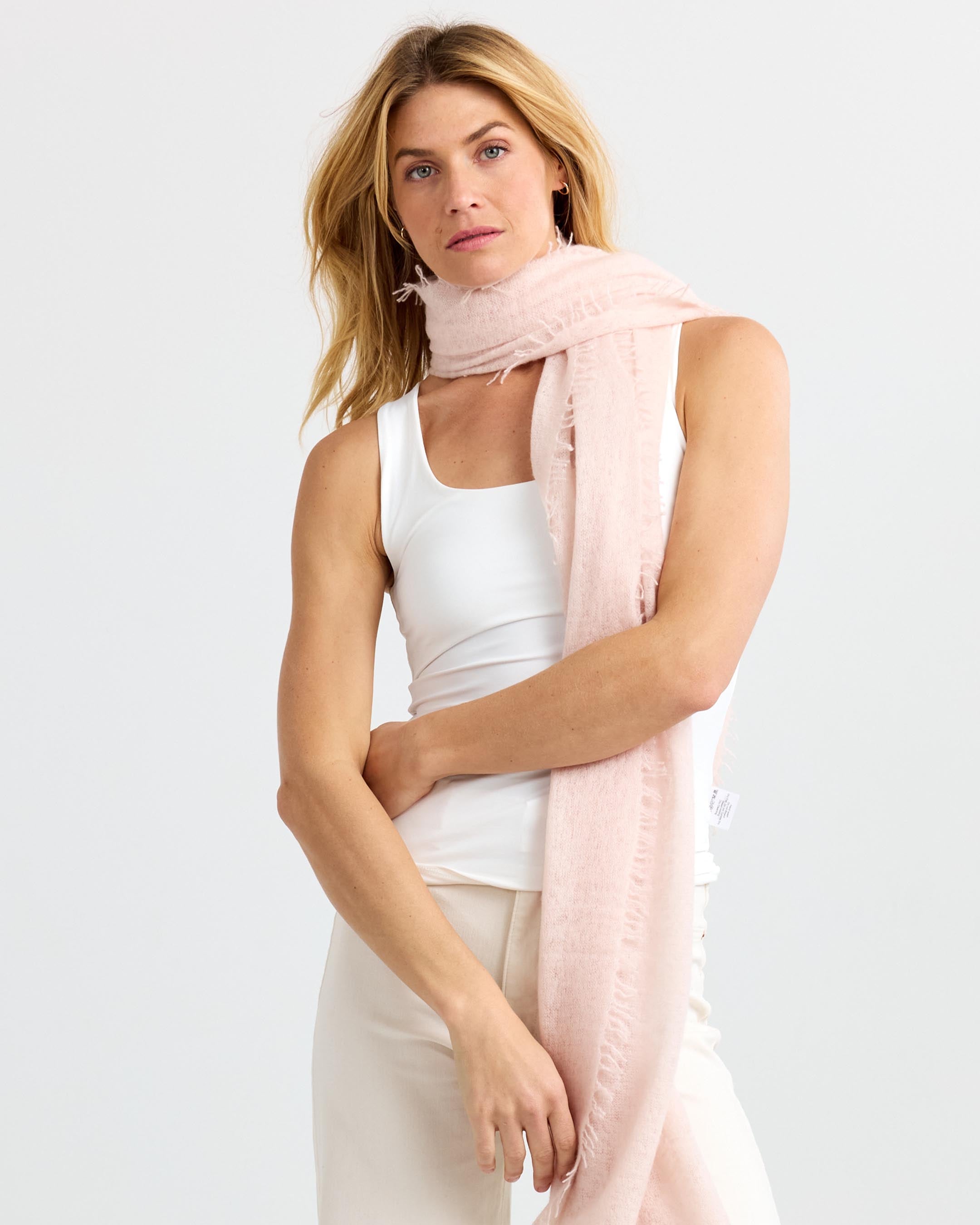 Felted Cashmere Scarf