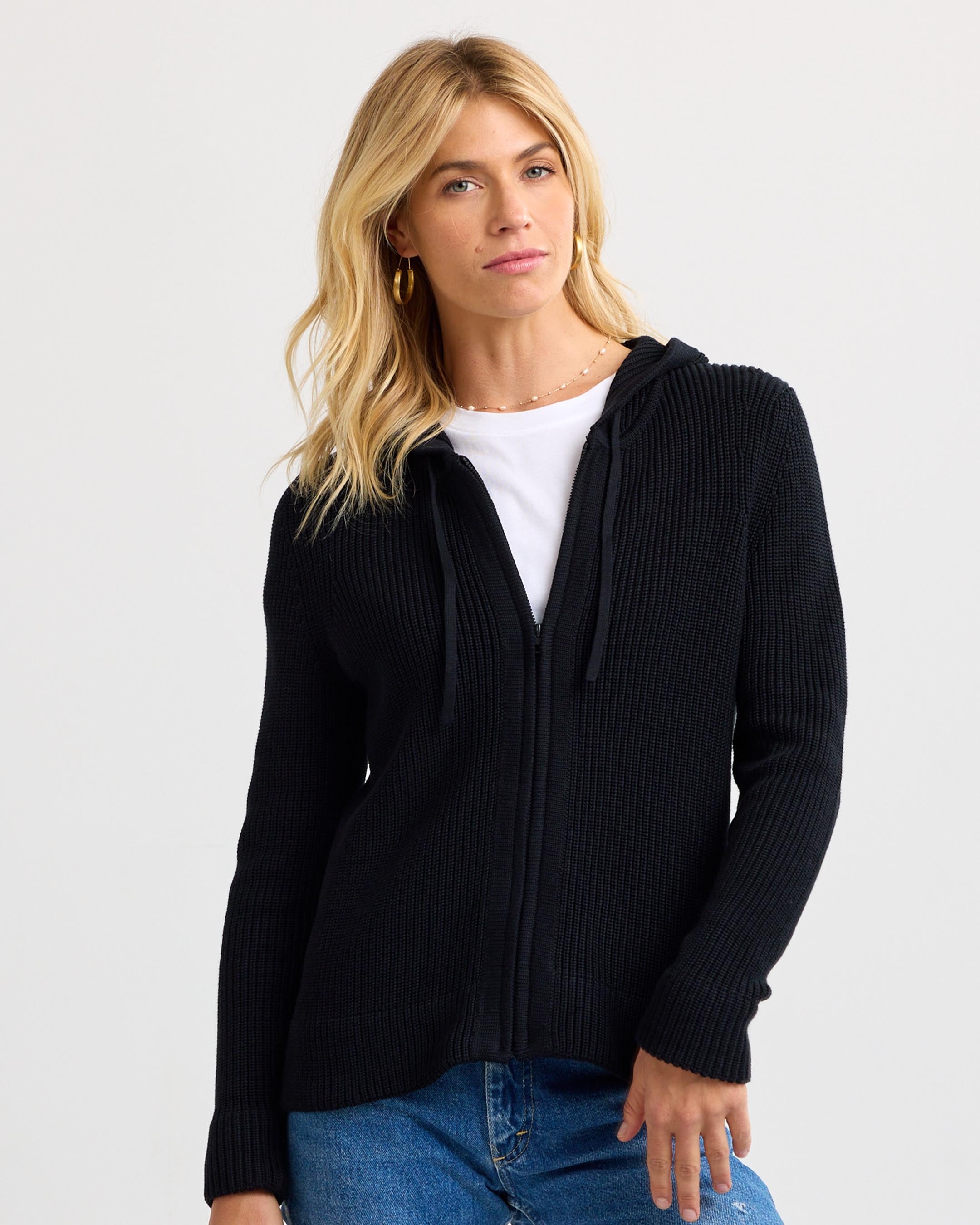 Cotton Fisherman Hoodie