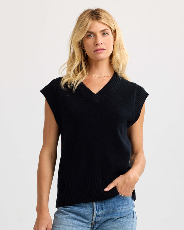Cashmere V-Neck Vest