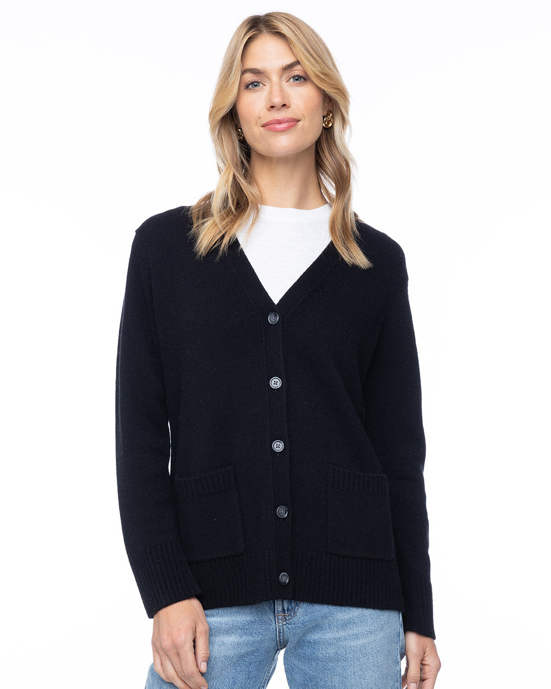 Cashmere Boyfriend Cardigan