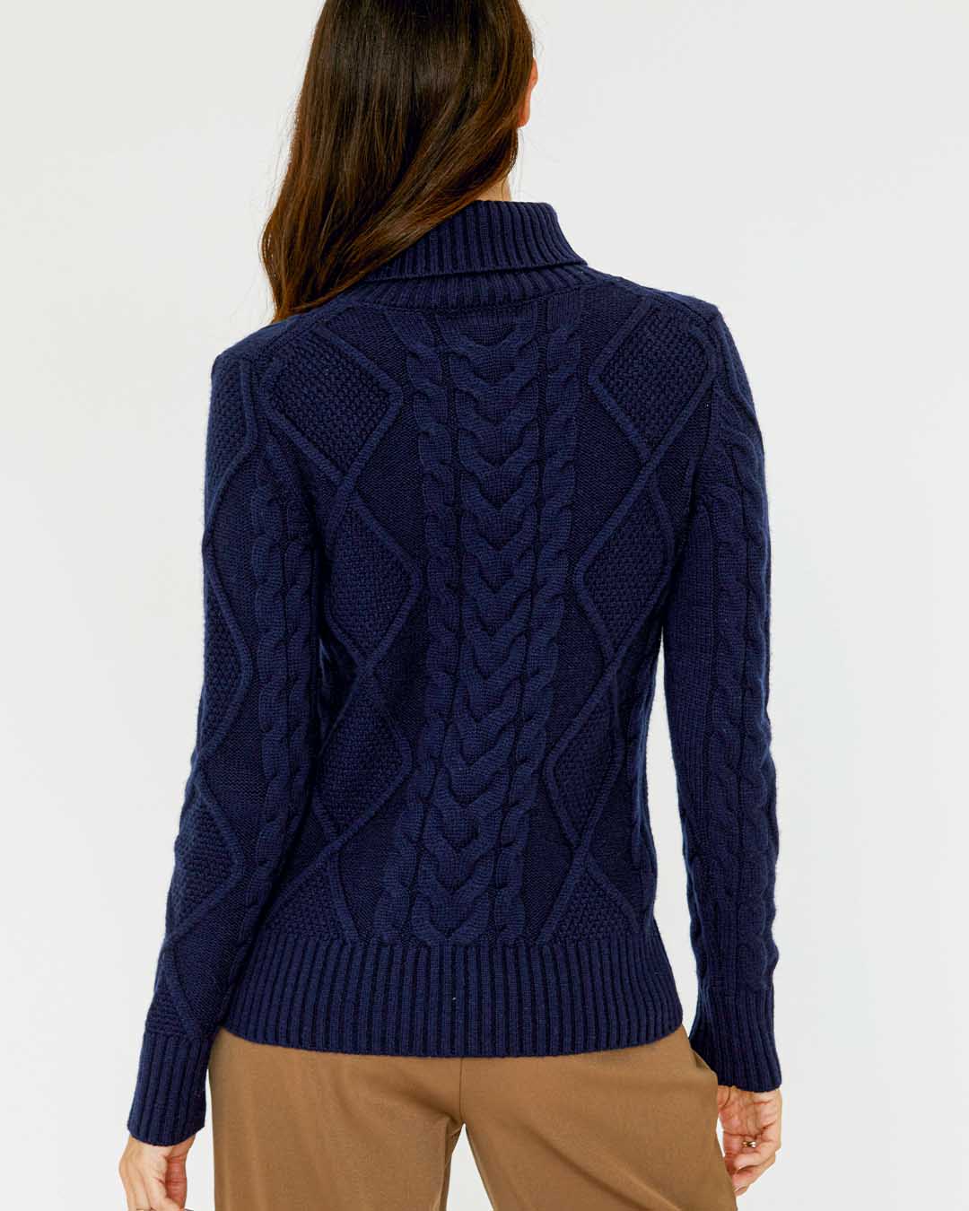 Classic Cable Turtleneck