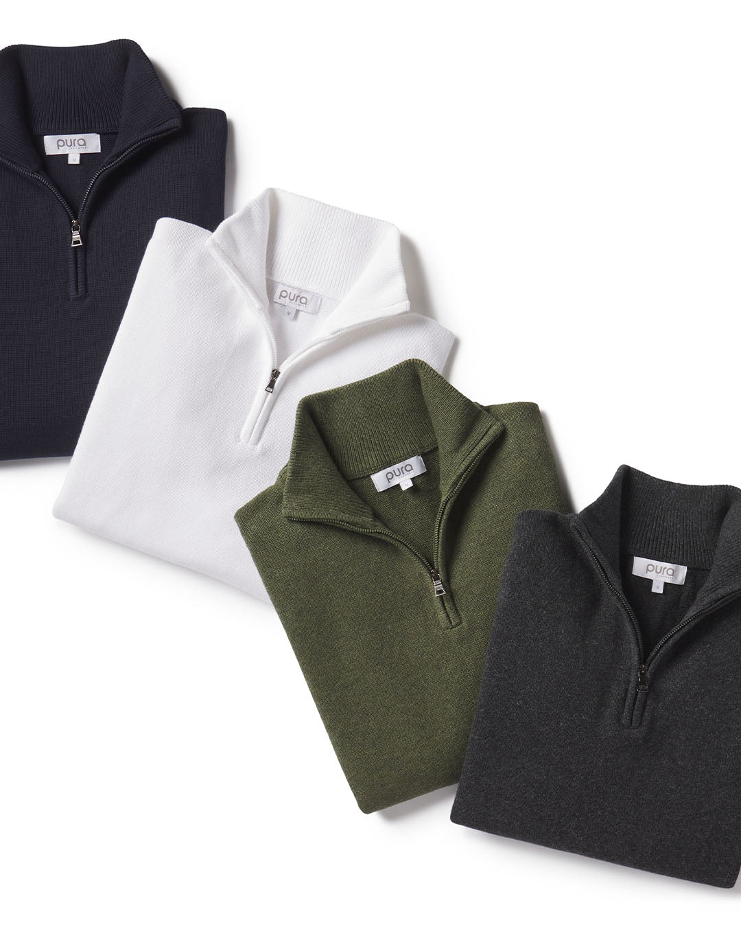 Men's Cotton Classic Half Zip