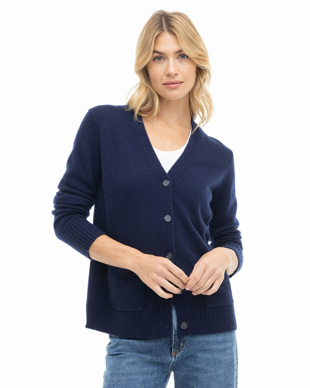 Cashmere Boyfriend Cardigan