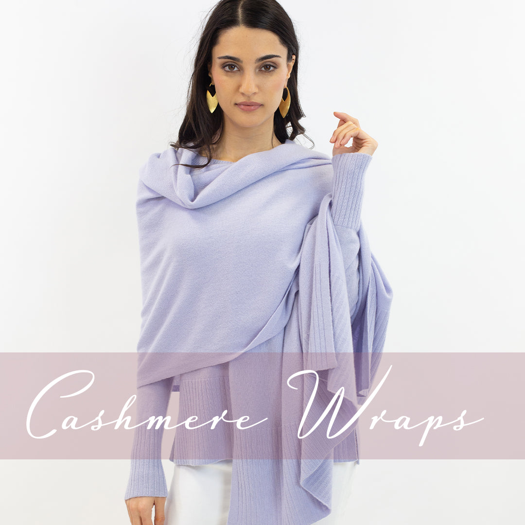 How to Wear a Cashmere Wrap