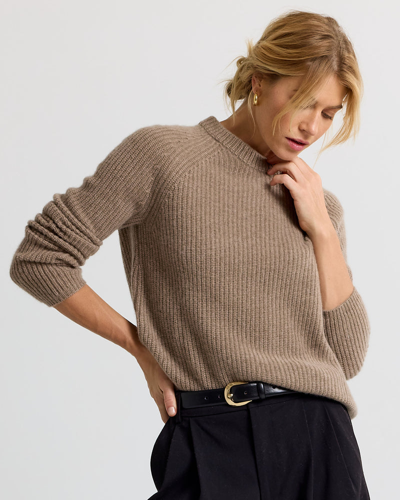 Cashmere Fisherman Crew