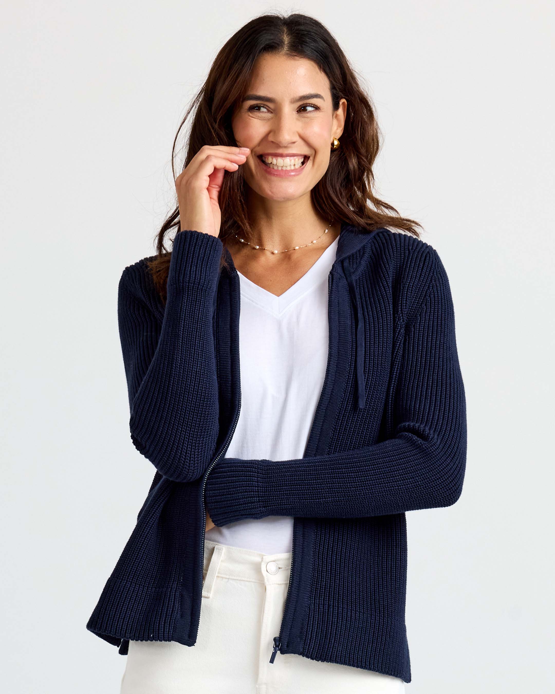 Cotton Fisherman Hoodie