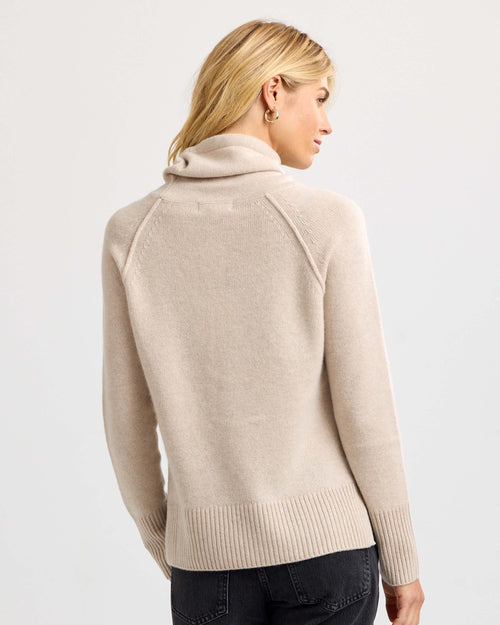 Cashmere Drawstring Funnel