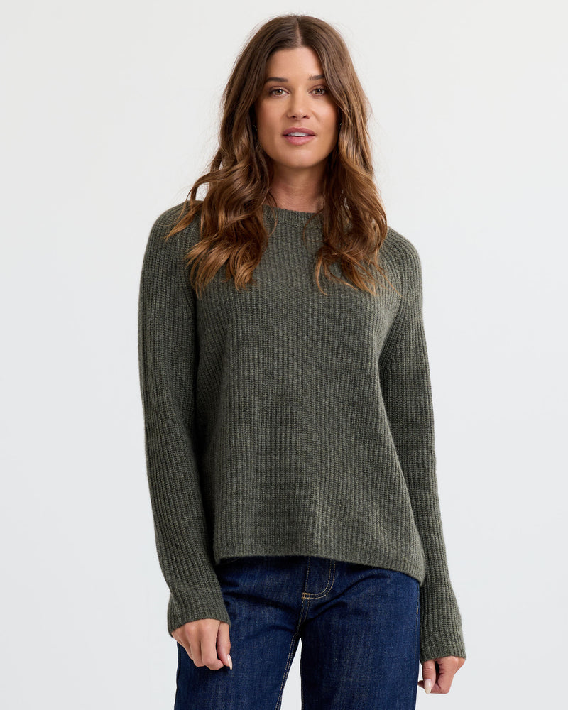 Cashmere Fisherman Crew