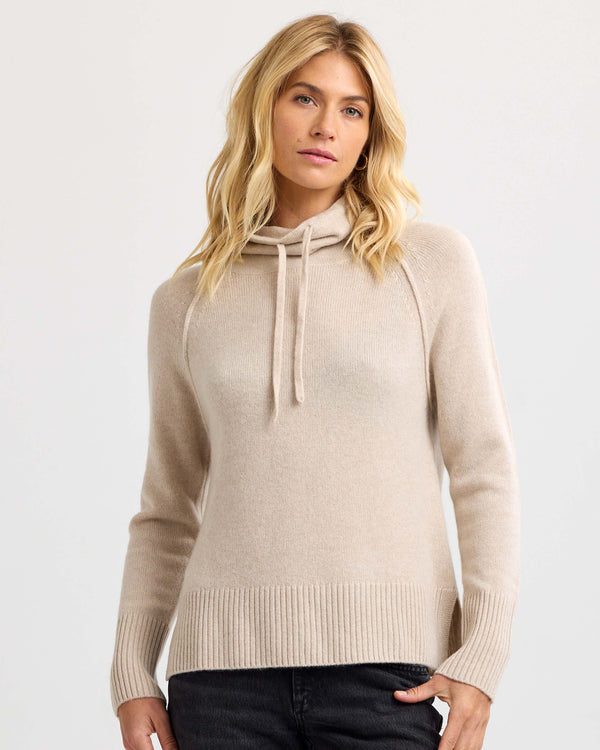 Cashmere Drawstring Funnel