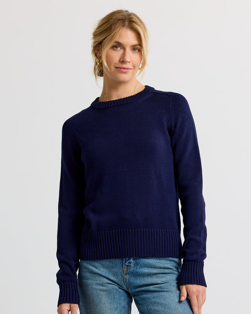 Cotton Silk Crew