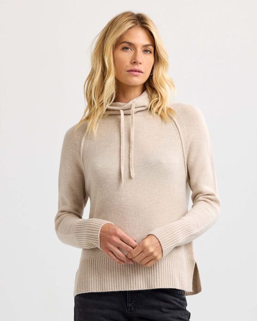 Cashmere Drawstring Funnel