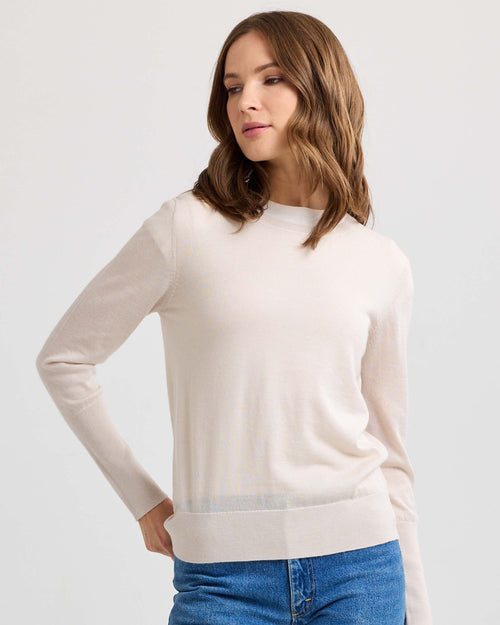Worsted Cashmere Long Sleeve Tee
