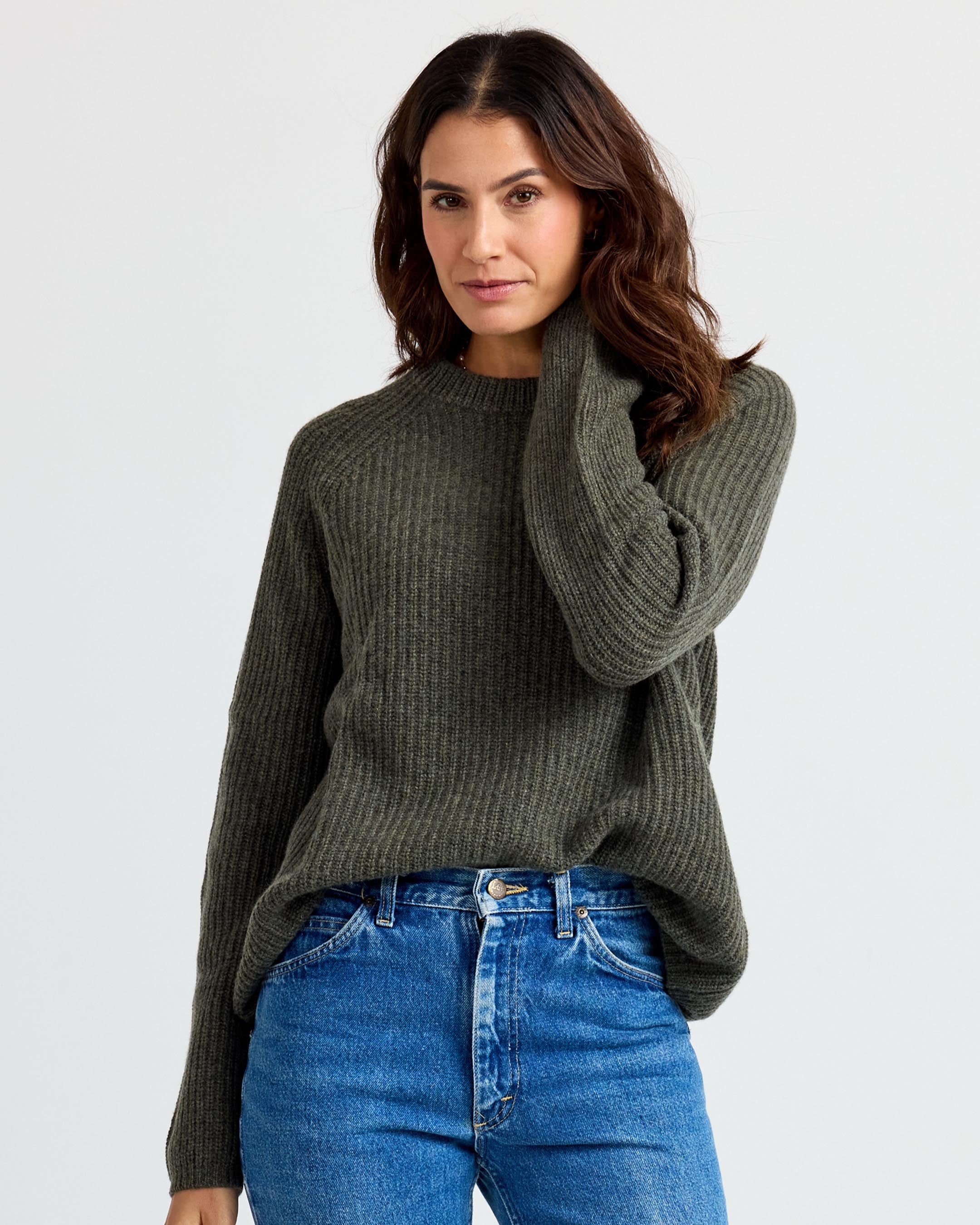 Cashmere Fisherman Crew