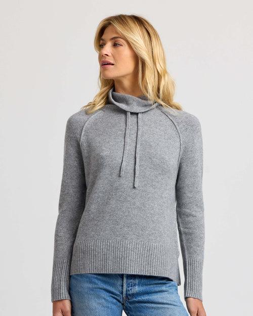 Cashmere Drawstring Funnel