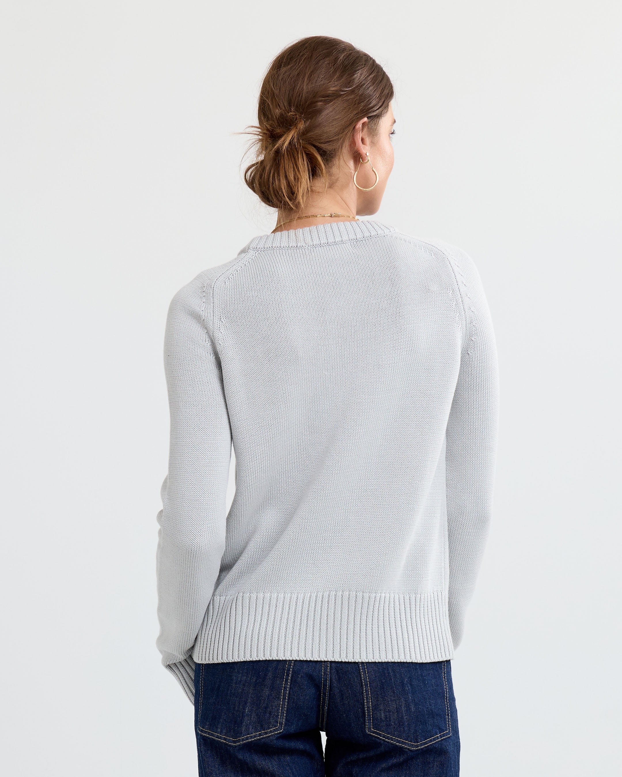 Cotton Silk Crew
