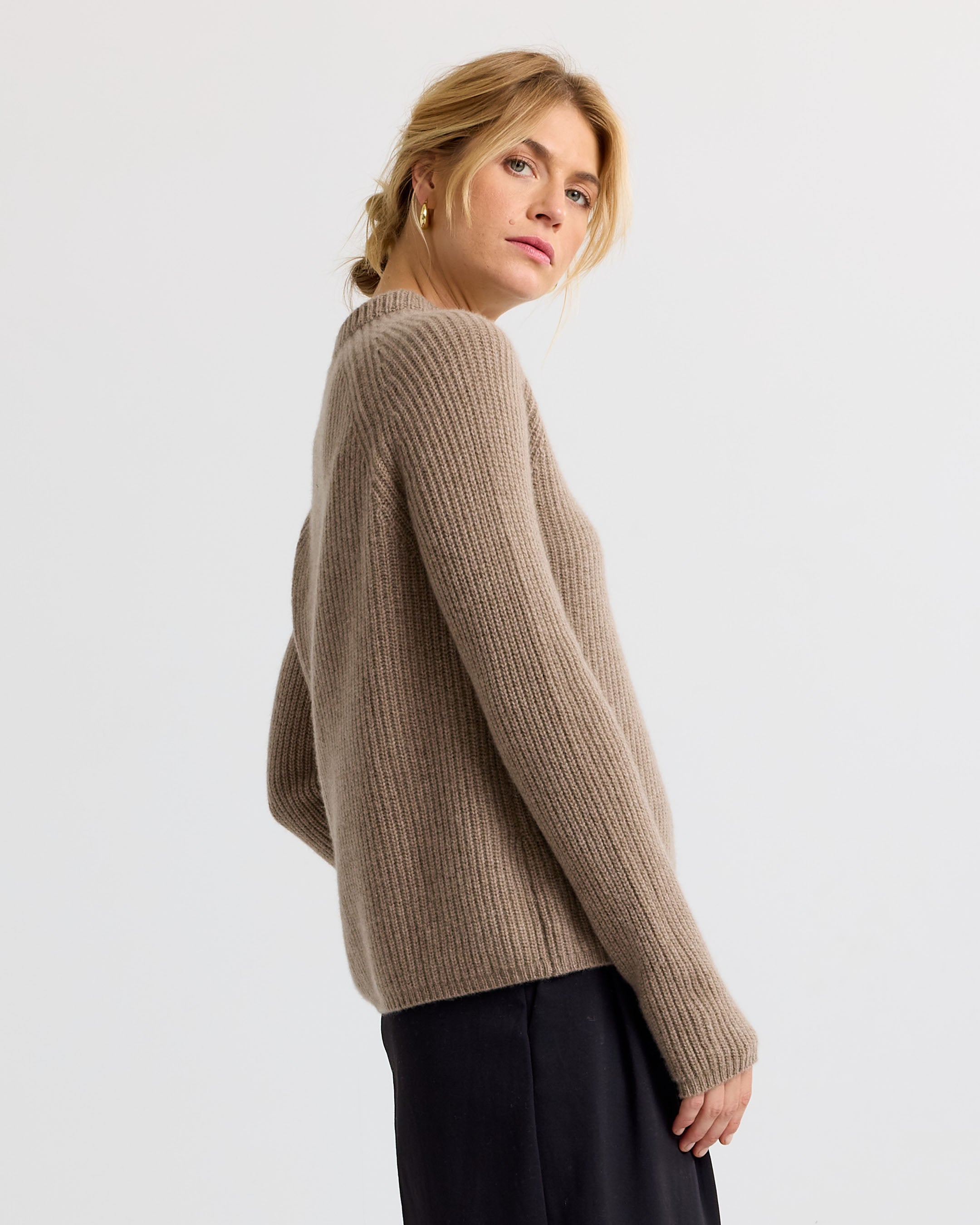 Cashmere Fisherman Crew