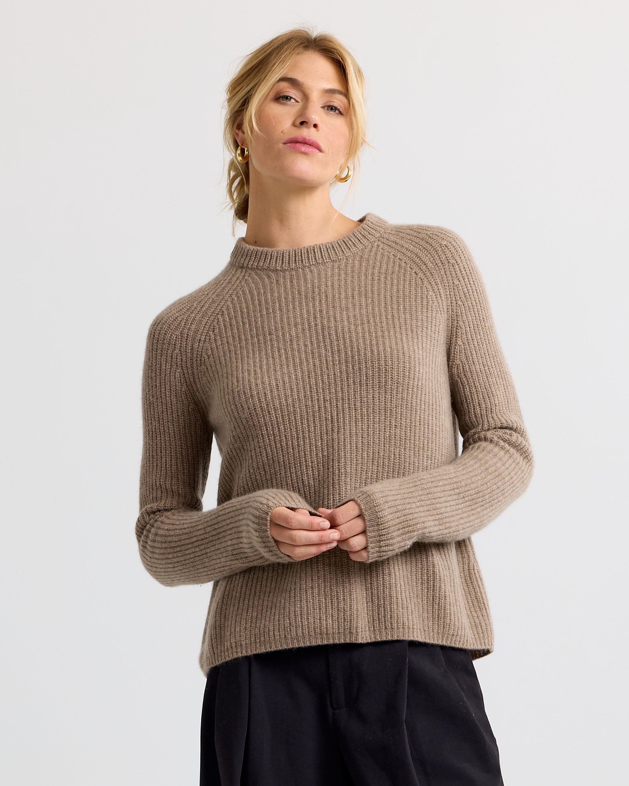 Cashmere Fisherman Crew