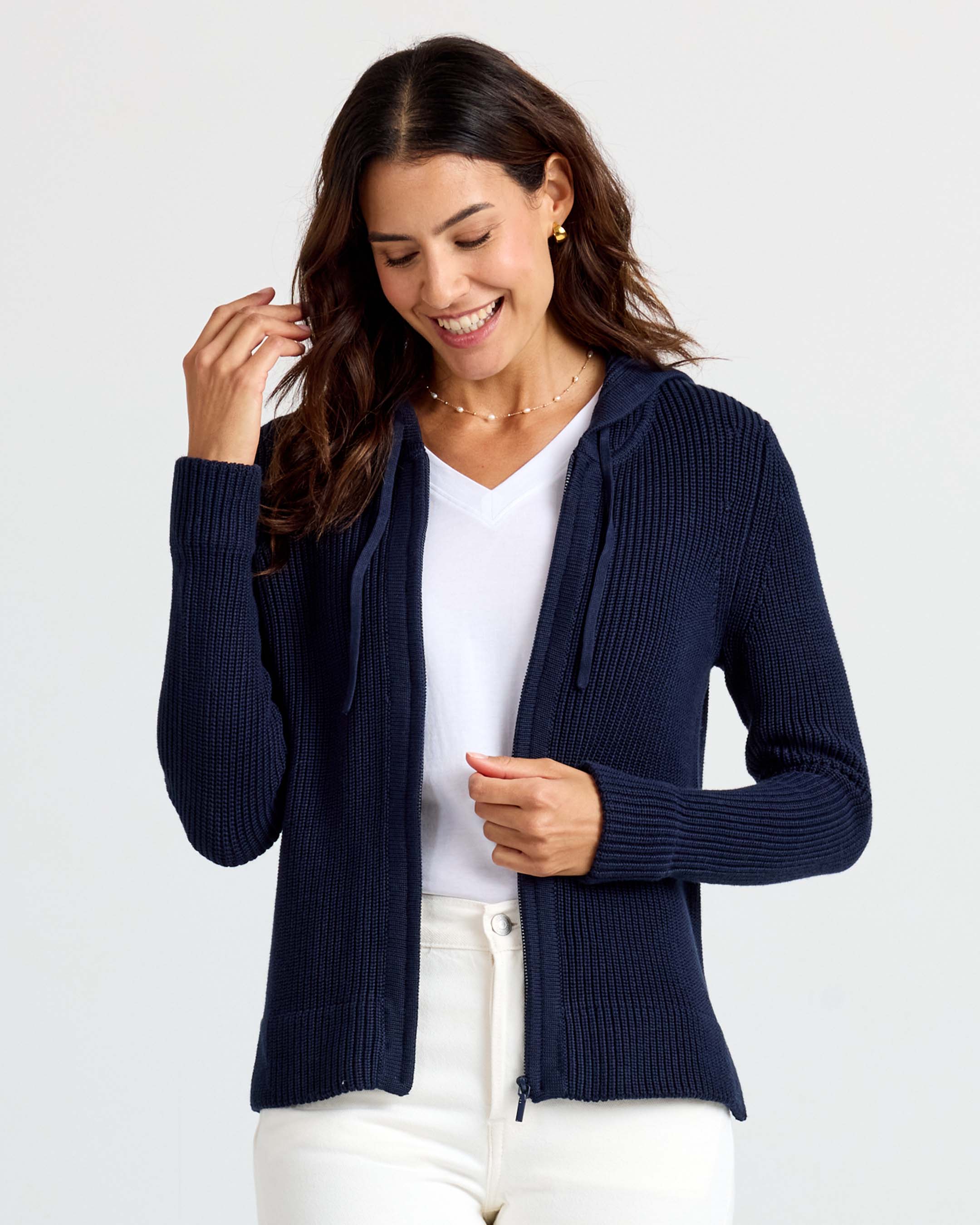 Cotton Fisherman Hoodie