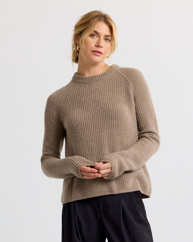 Cashmere Fisherman Crew