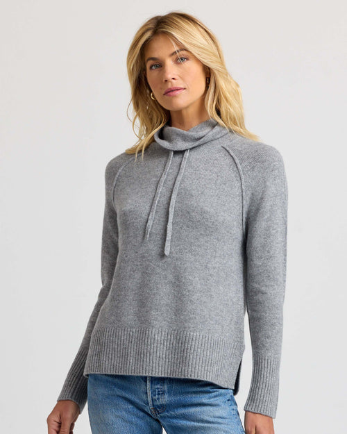 Cashmere Drawstring Funnel