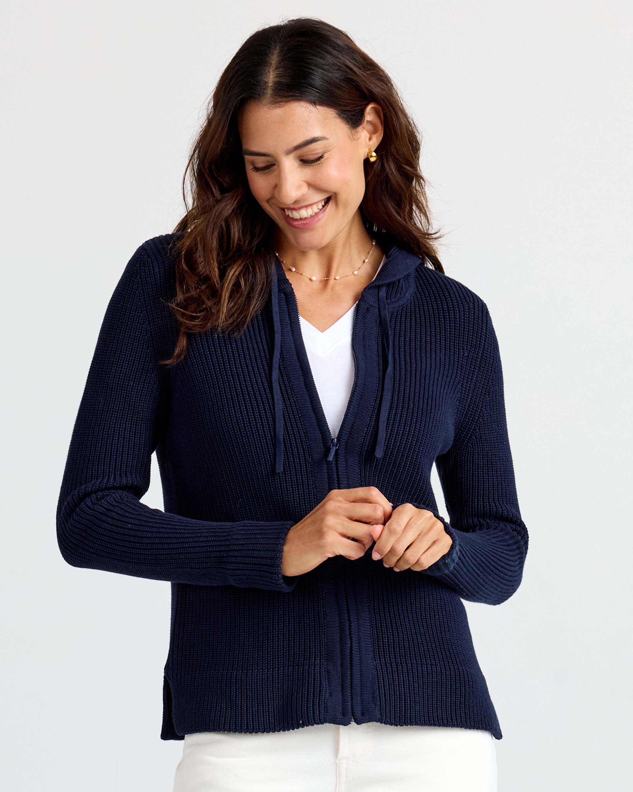 Cotton Fisherman Hoodie