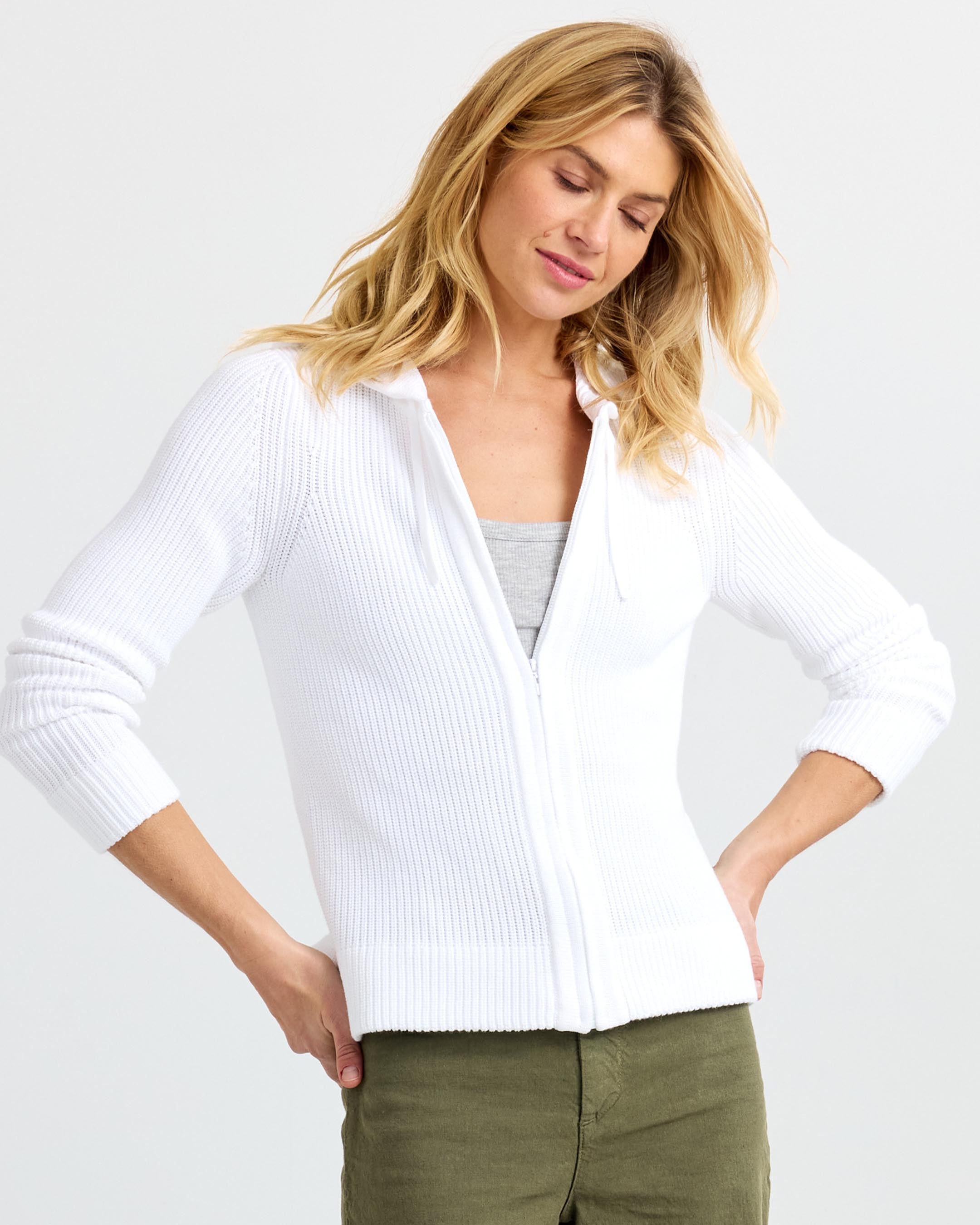 Cotton Fisherman Hoodie