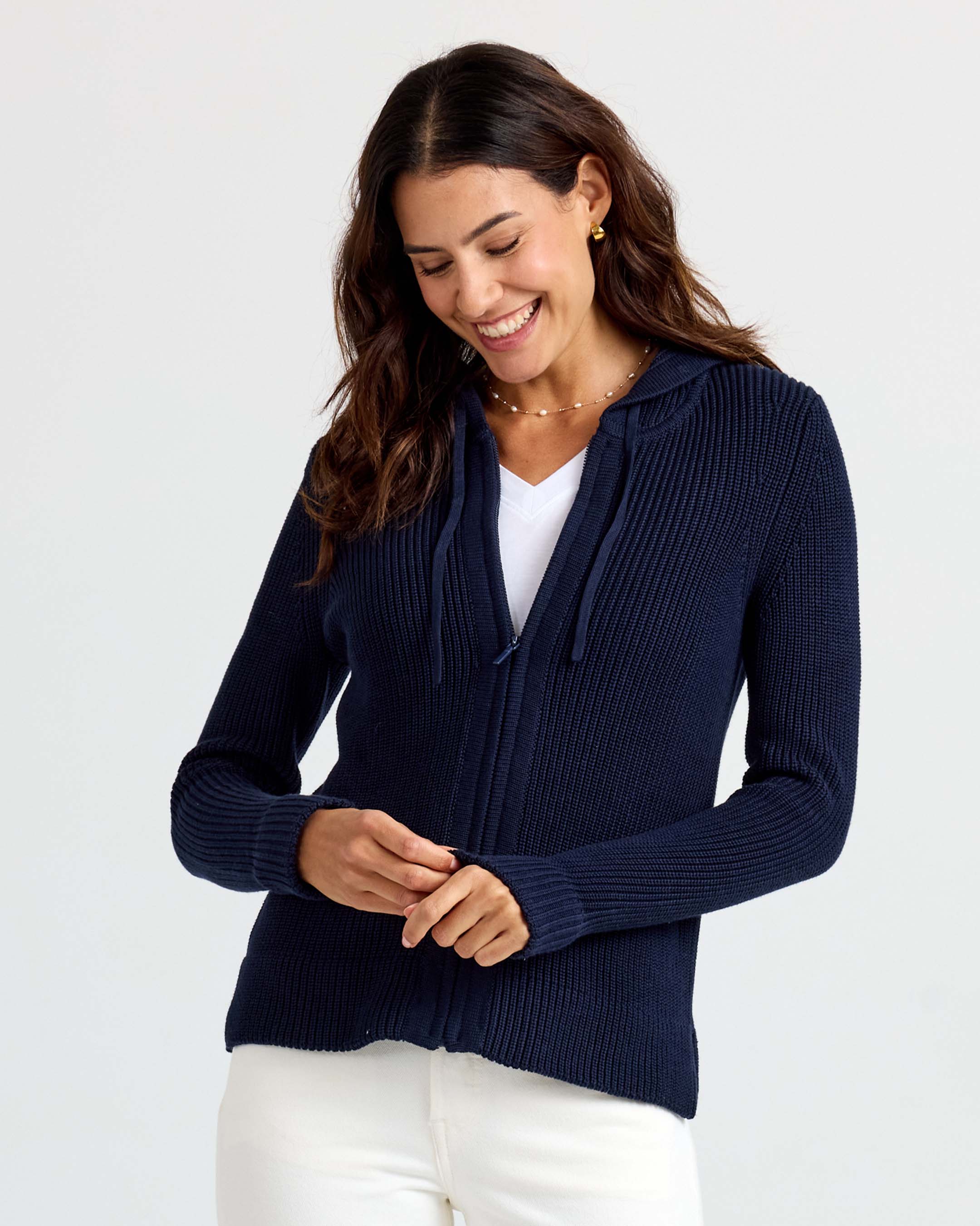 Cotton Fisherman Hoodie