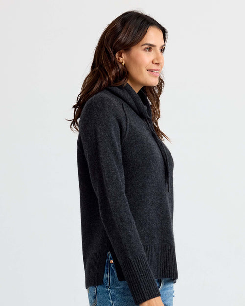 Cashmere Drawstring Funnel