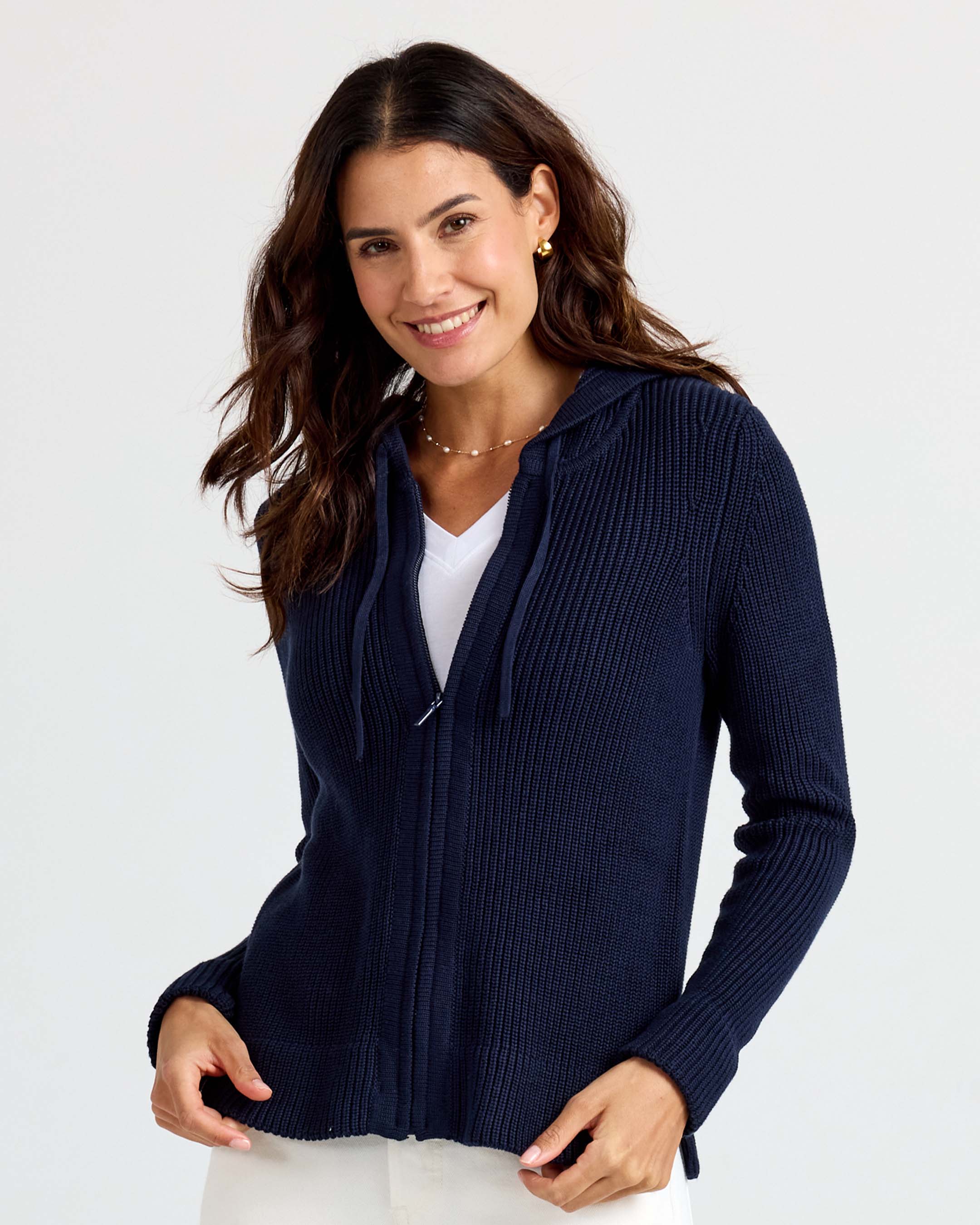 Cotton Fisherman Hoodie