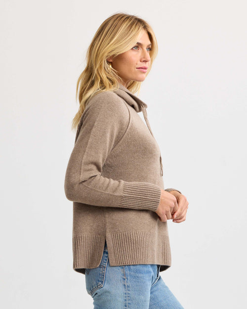 Cashmere Drawstring Funnel