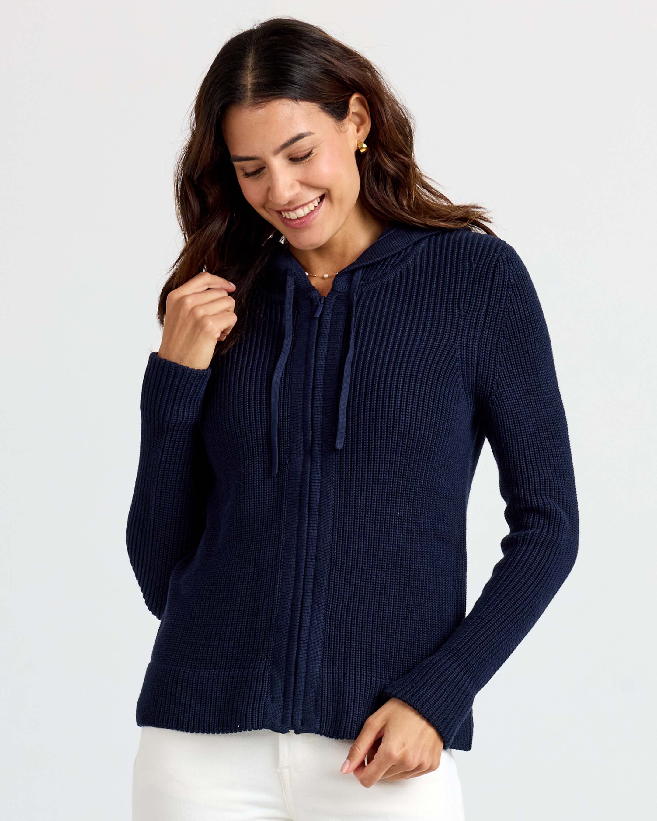 Cotton Fisherman Hoodie