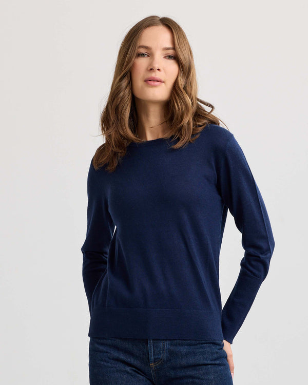 Worsted Cashmere Long Sleeve Tee