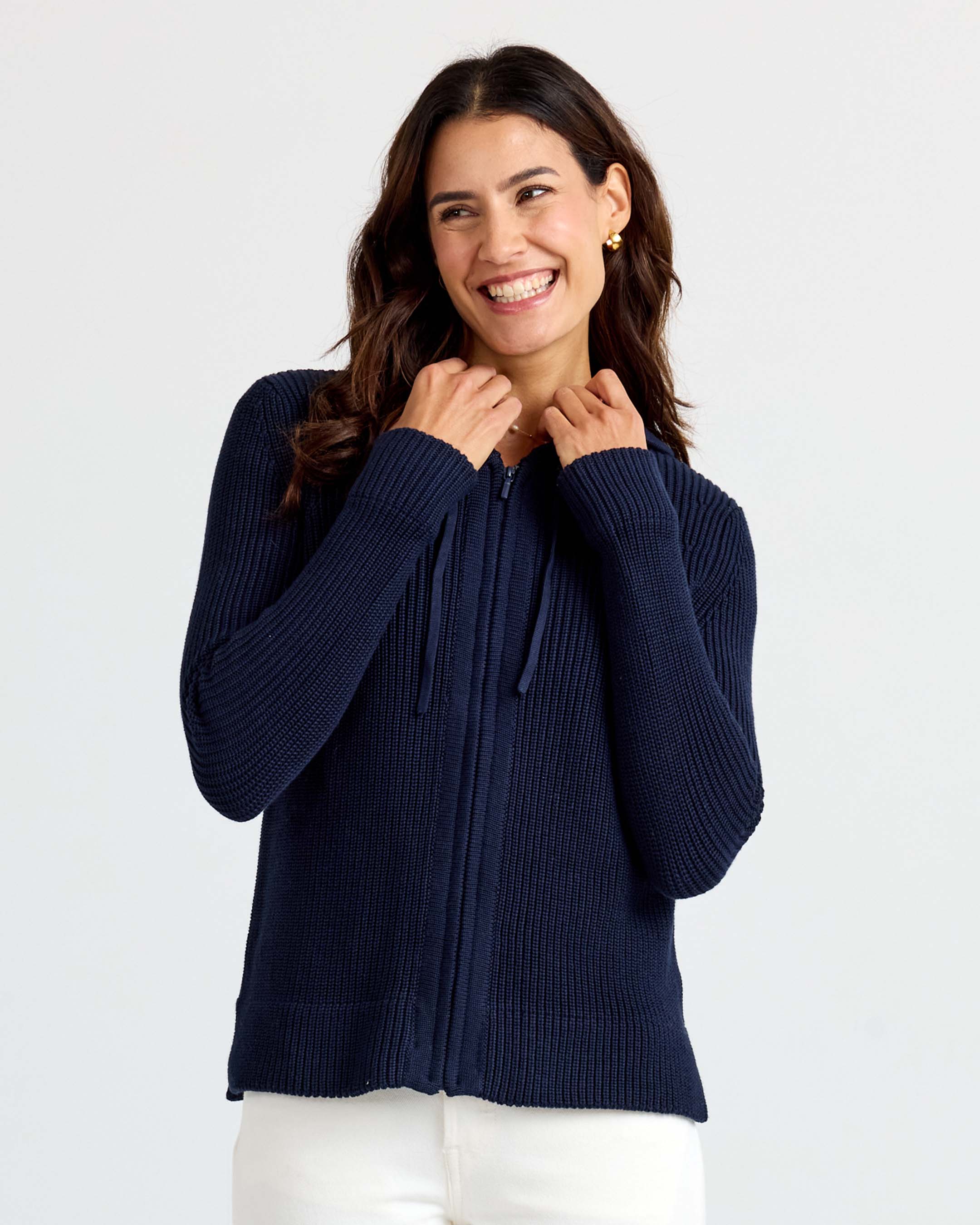 Cotton Fisherman Hoodie