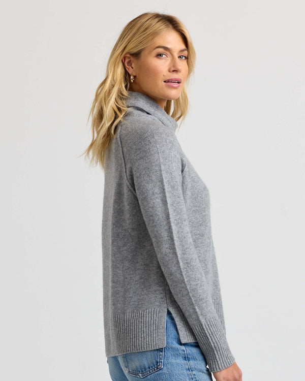 Cashmere Drawstring Funnel