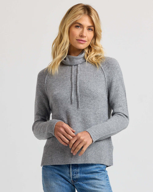 Cashmere Drawstring Funnel