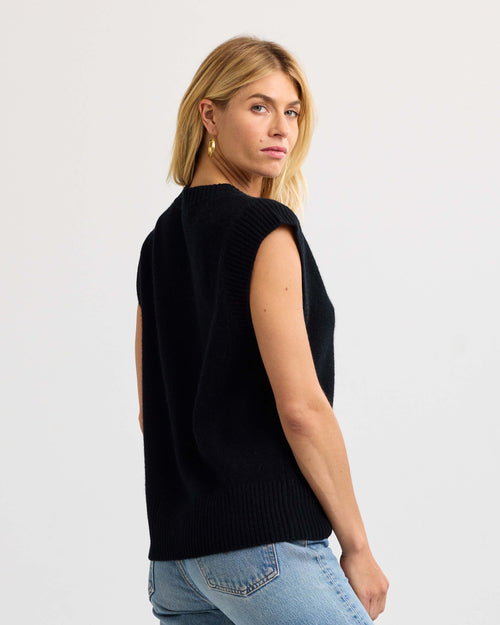 Cashmere V-Neck Vest