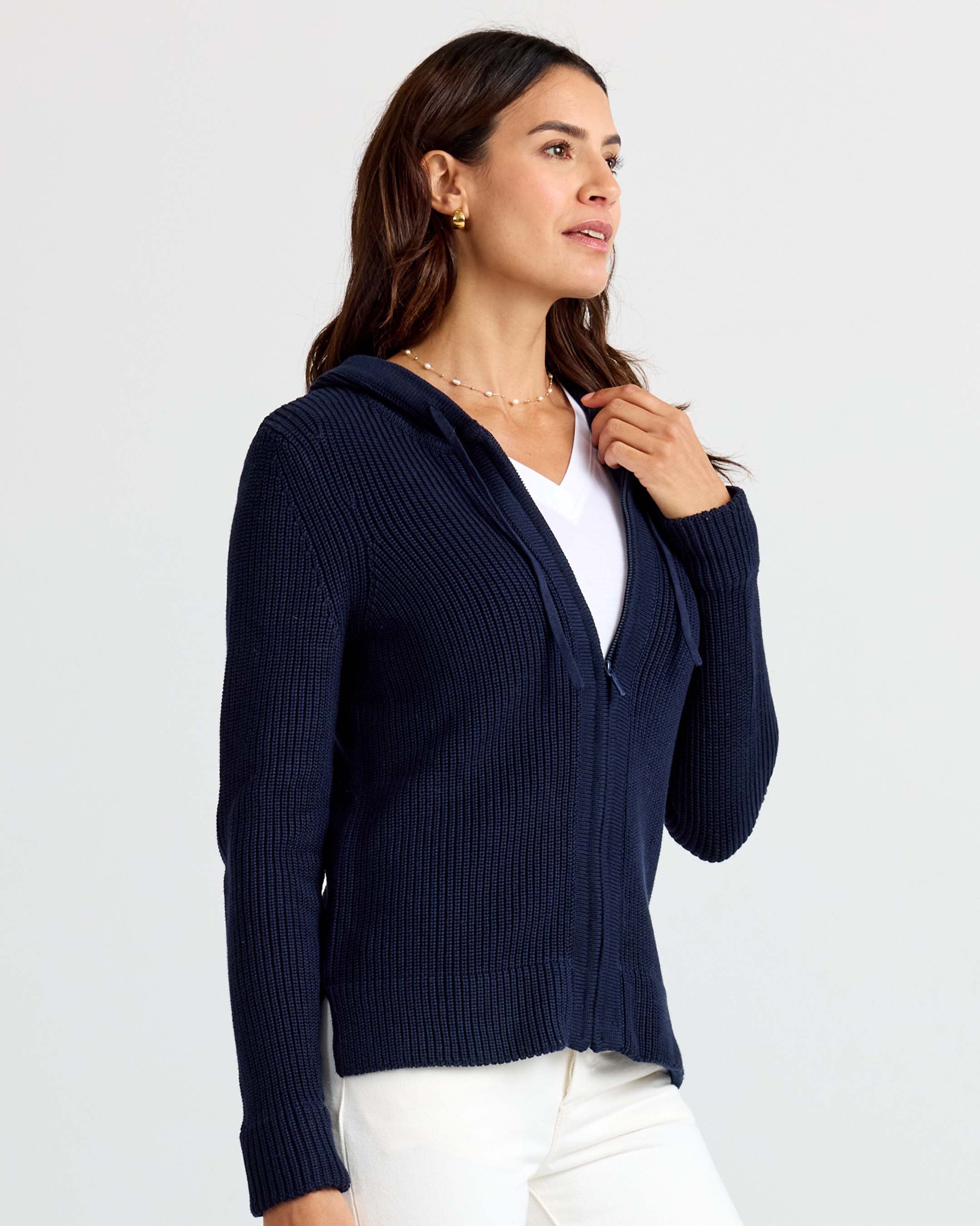 Cotton Fisherman Hoodie