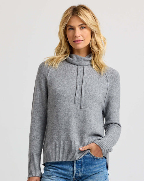 Cashmere Drawstring Funnel