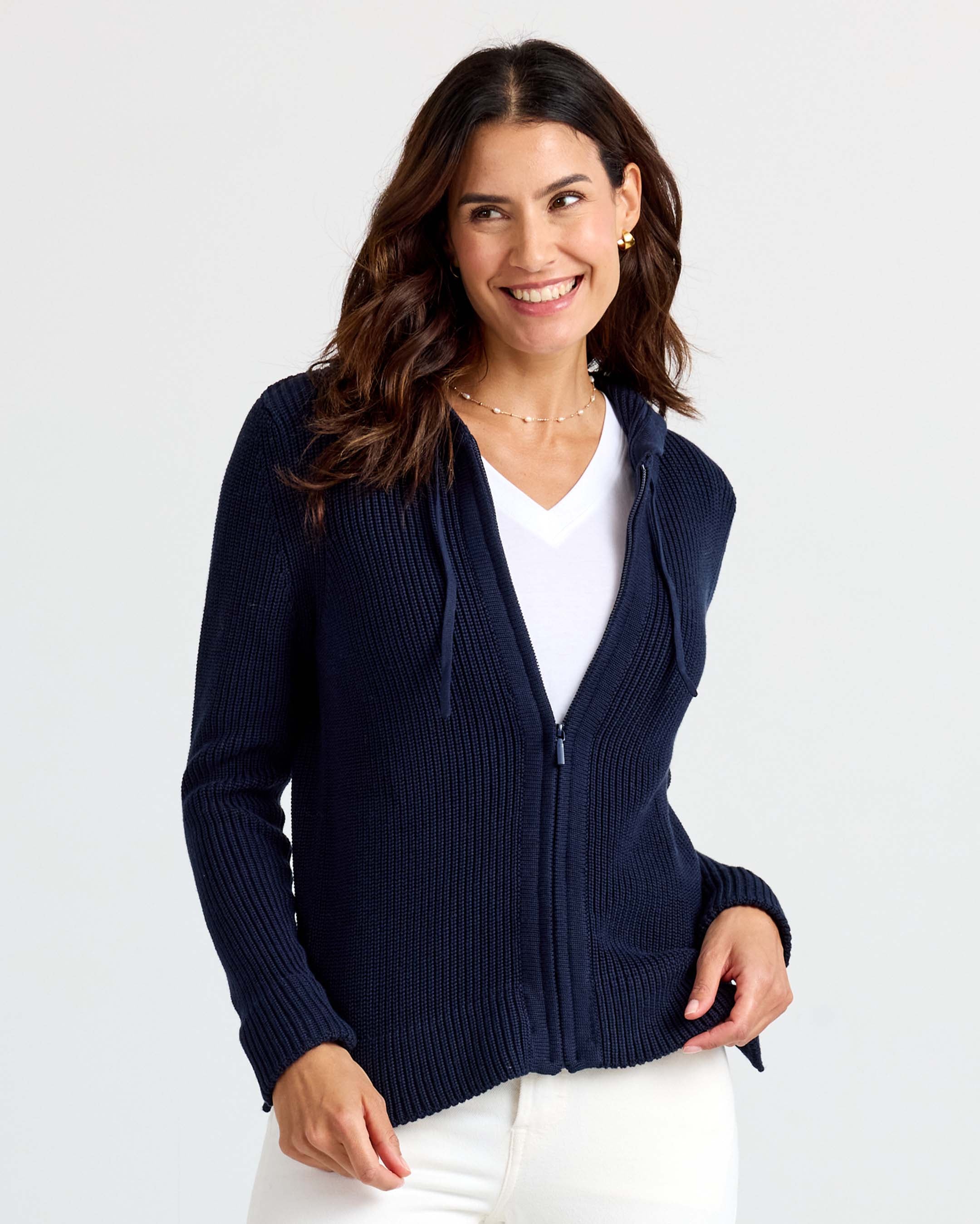 Cotton Fisherman Hoodie