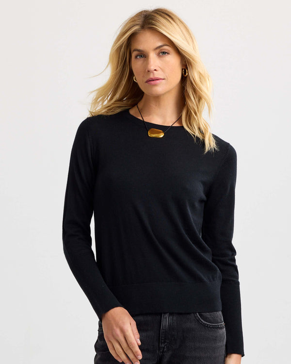Worsted Cashmere Long Sleeve Tee