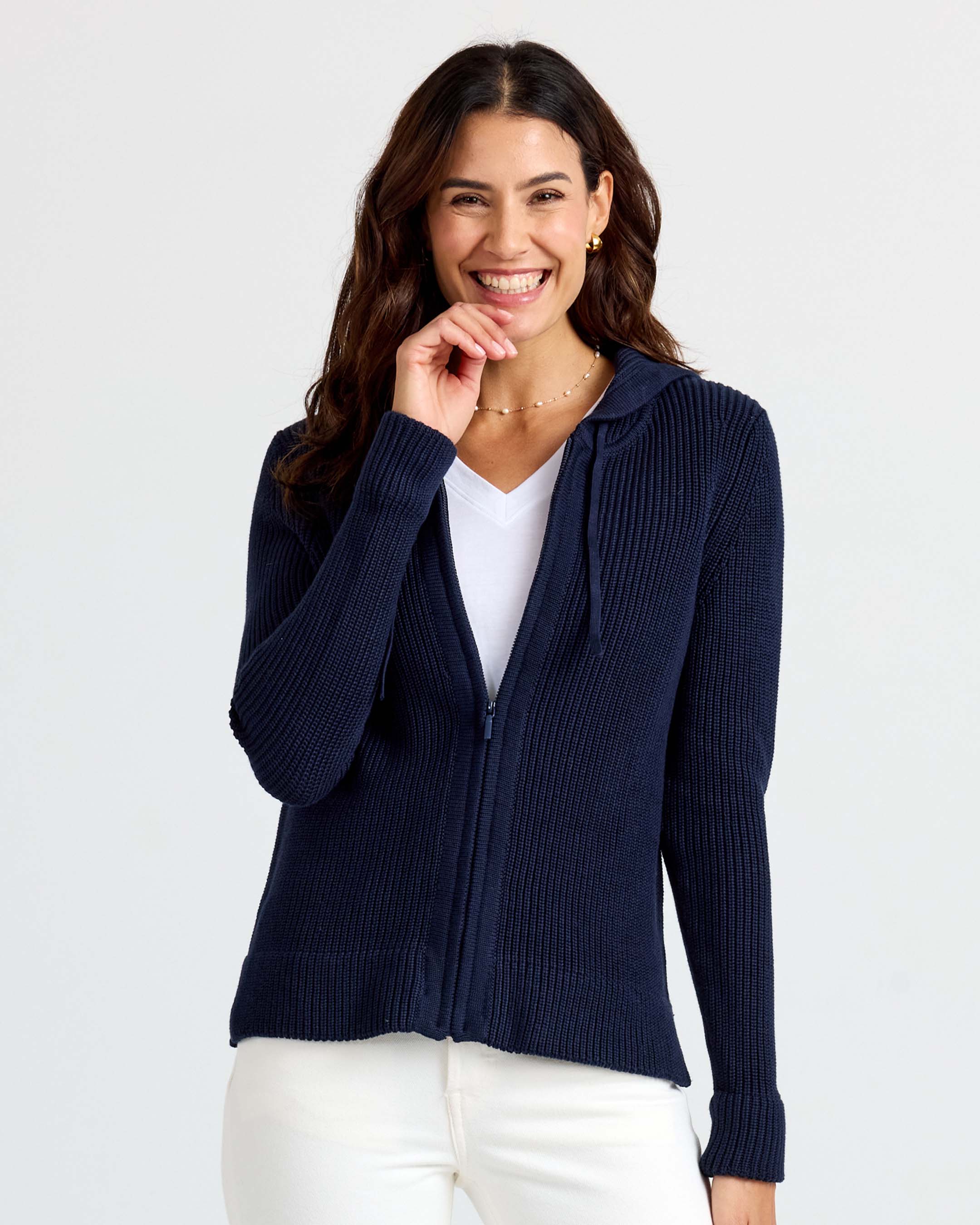 Cotton Fisherman Hoodie