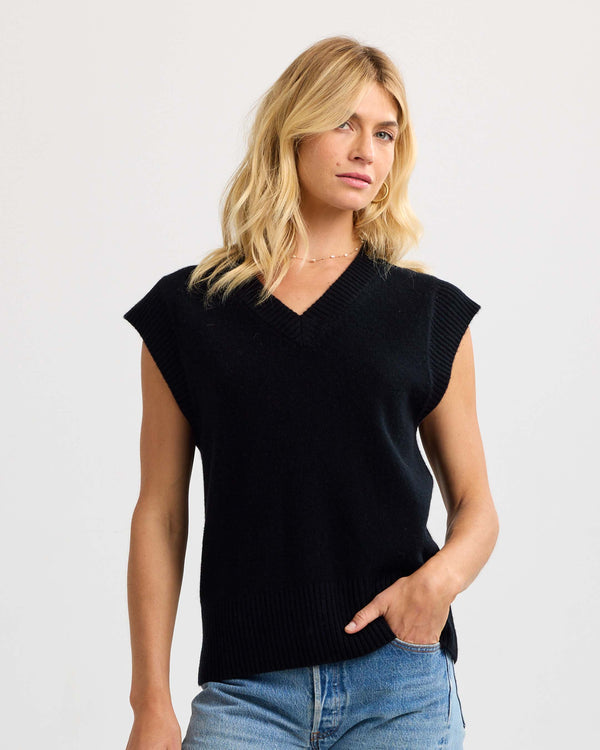 Cashmere V-Neck Vest