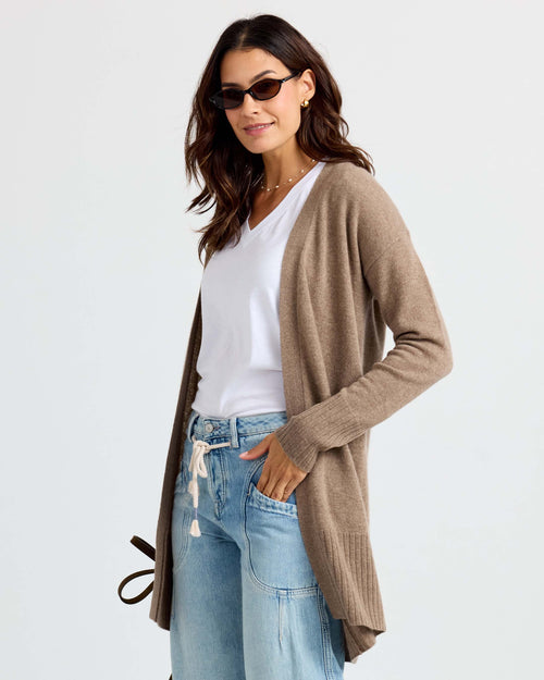 Long Cashmere Cardigan