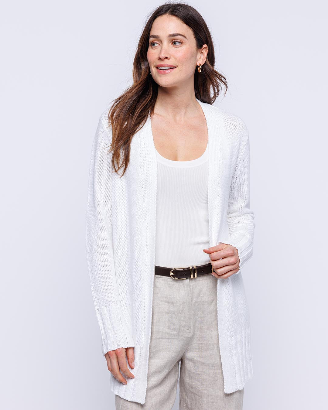 White summer hot sale cardigan womens